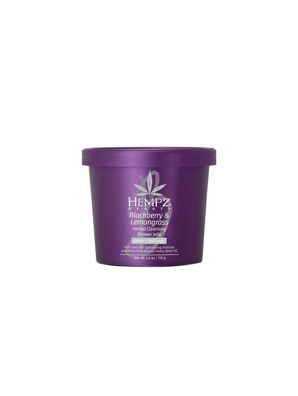 Hempz SET OF 2 Blackberry Lemongrass Shower Jelly 4.4oz